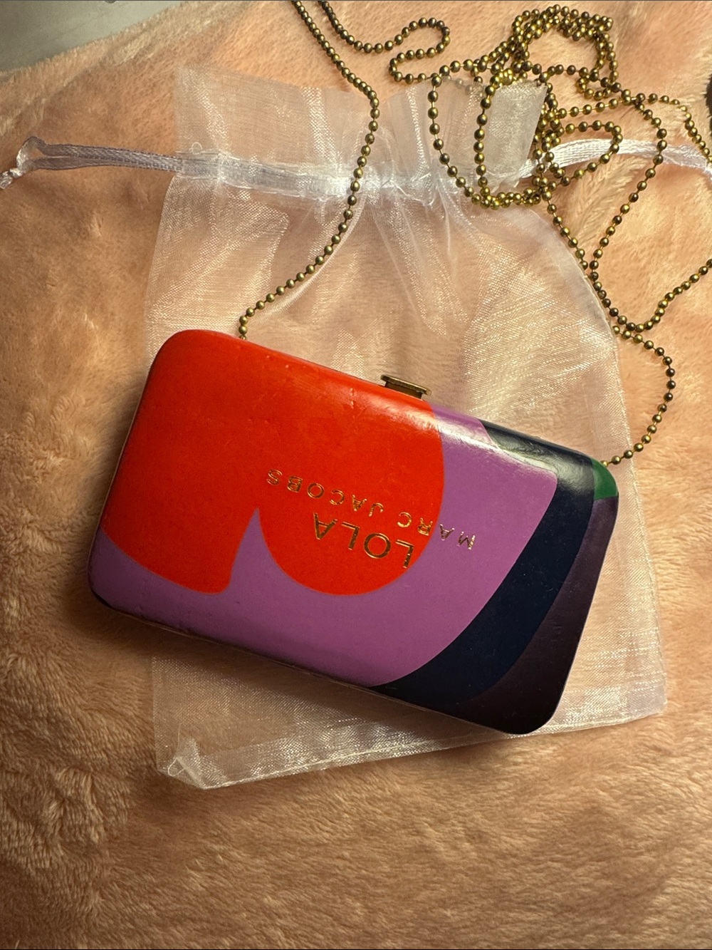 Marc Jacobs Lola multi color mini cross body for ID , etc